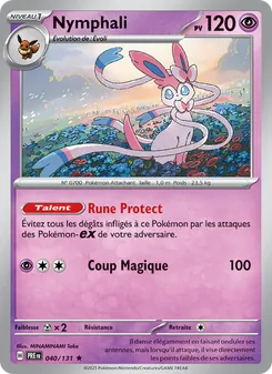 Carte Nymphali 040/131 – Évolutions Prismatiques