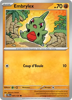 Carte Embrylex 047/131 – Évolutions Prismatiques