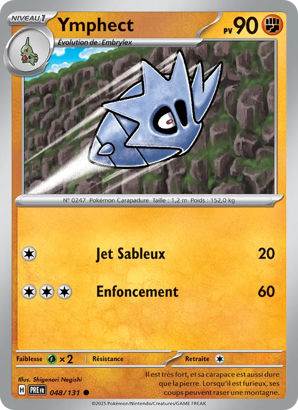 Carte Ymphect 048/131 – Évolutions Prismatiques