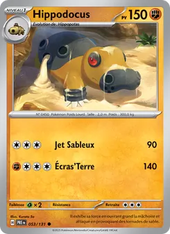 Carte Hippodocus 053/131 – Évolutions Prismatiques