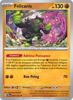 Carte Félicanis 057/131 – Évolutions Prismatiques