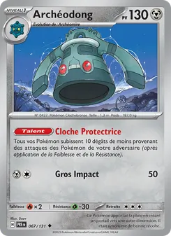 Carte Archéodong 067/131 – Évolutions Prismatiques