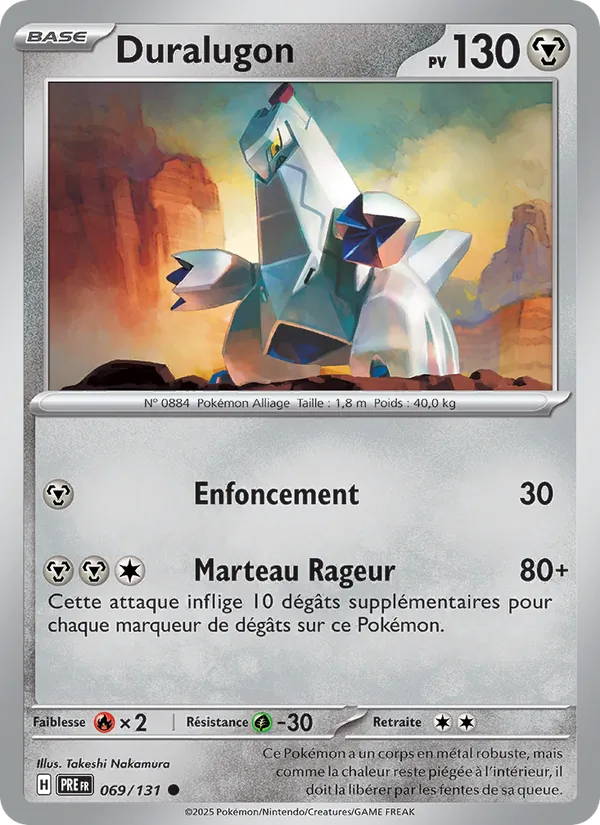 Carte Duralugon 069/131 – Évolutions Prismatiques