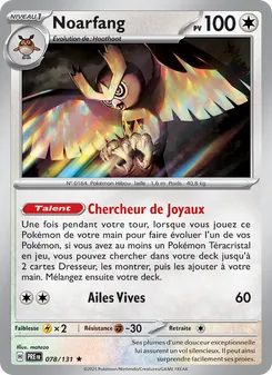 Carte Noarfang 078/131 – Évolutions Prismatiques