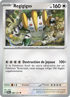Carte Regigigas 086/131 – Évolutions Prismatiques