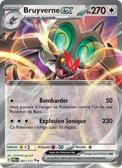 Carte Bruyverne-ex 091/131 – Évolutions Prismatiques
