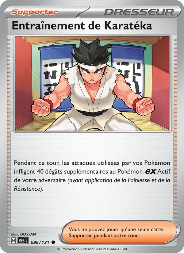 Carte Entraînement de Karatéka 096/131 – Évolutions Prismatiques