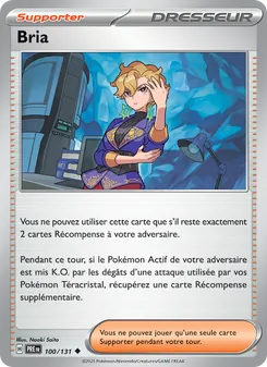 Carte Bria 100/131 – Évolutions Prismatiques