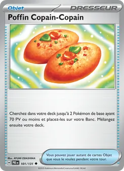 Carte Poffin Copain-Copain 101/131 – Évolutions Prismatiques