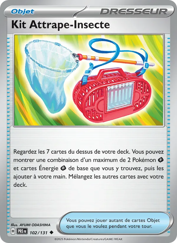 Carte Kit Attrape-Insecte 102/131 – Évolutions Prismatiques