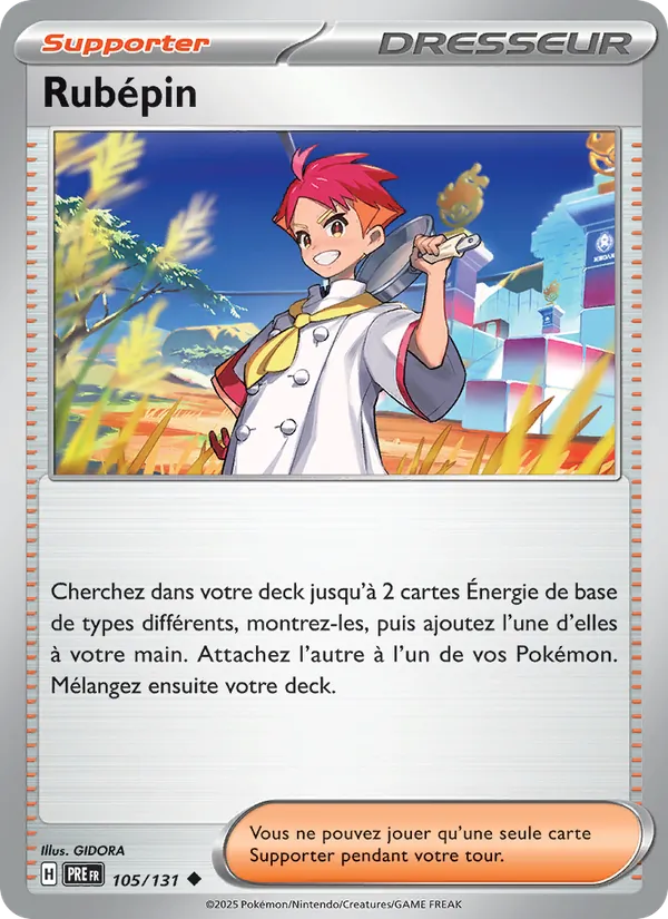 Carte Rubépin 105/131 – Évolutions Prismatiques