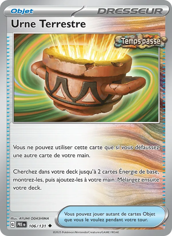 Carte Urne Terrestre 106/131 – Évolutions Prismatiques