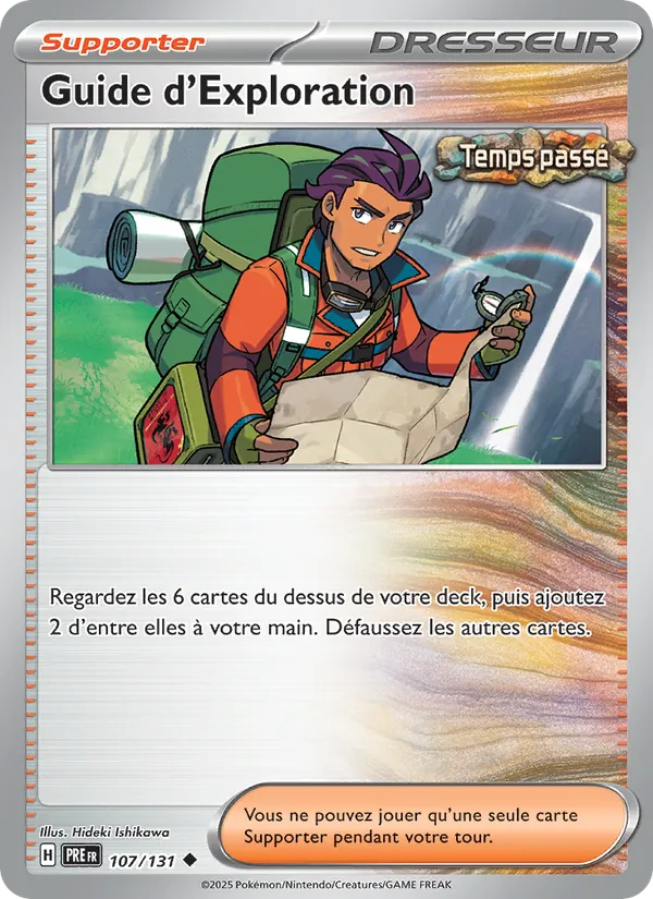 Carte Guide d'Exploration 107/131 – Évolutions Prismatiques