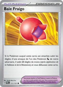 Carte Baie Fraigo 111/131 – Évolutions Prismatiques