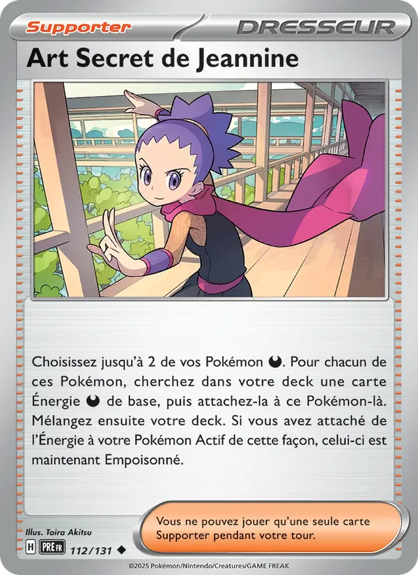 Carte Art Secret de Jeannine 112/131 – Évolutions Prismatiques