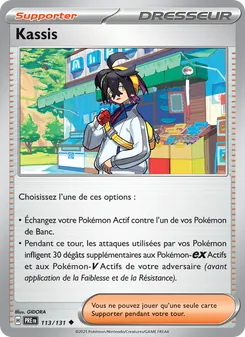 Carte Kassis 113/131 – Évolutions Prismatiques
