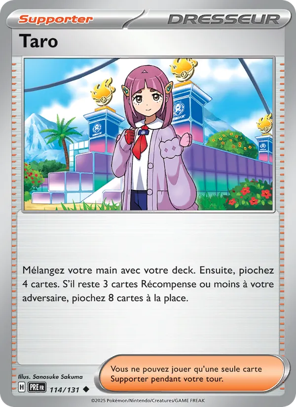 Carte Taro 114/131 – Évolutions Prismatiques