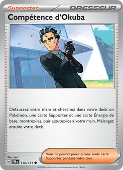 Carte Compétence d'Okuba 115/131 – Évolutions Prismatiques