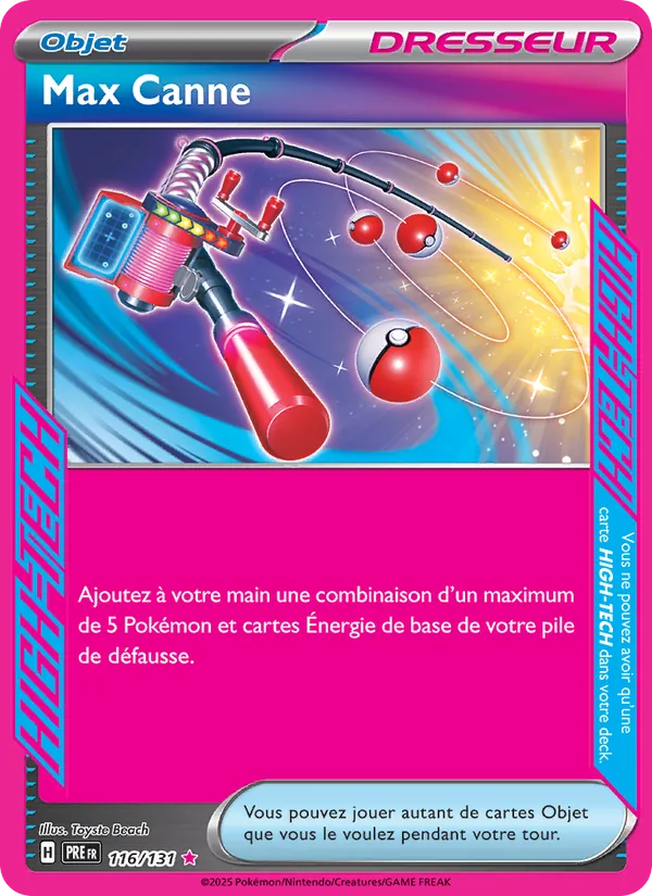 Carte Max Canne 116/131 – Évolutions Prismatiques