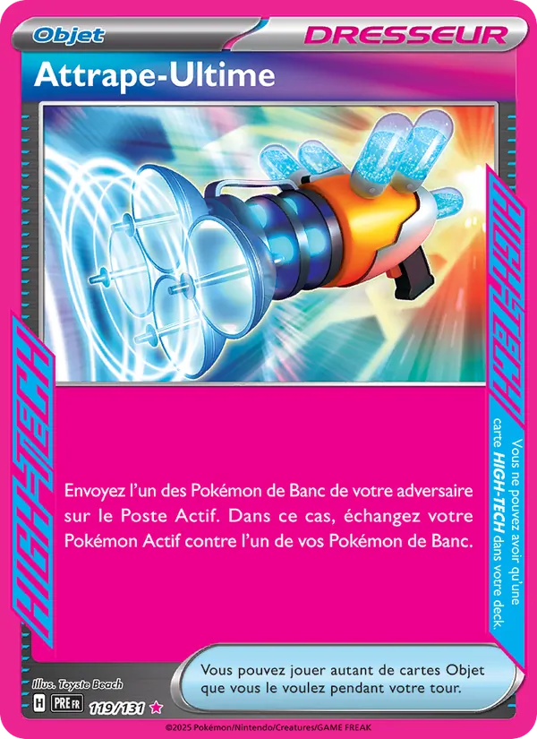 Carte Attrape-Ultime 119/131 – Évolutions Prismatiques