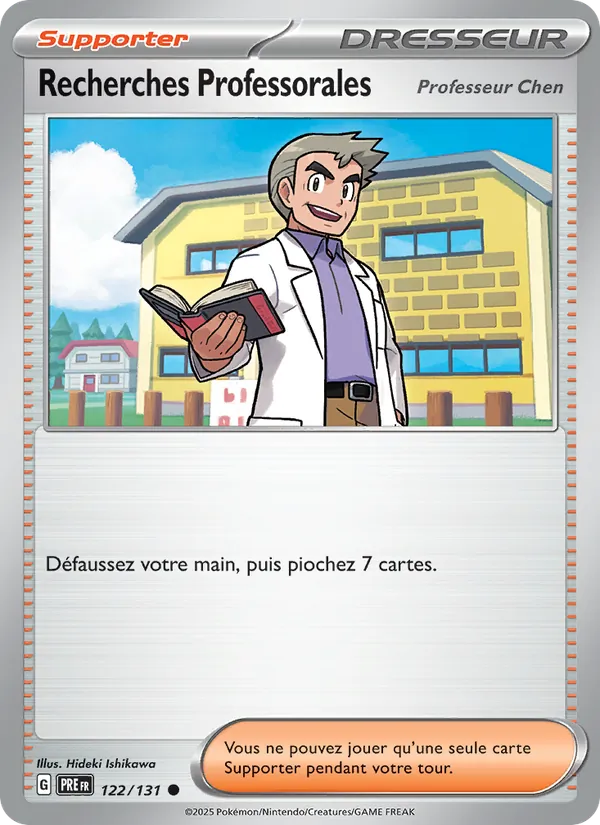 Carte Recherches Professorales 122/131 – Évolutions Prismatiques