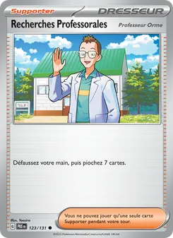 Carte Recherches Professorales 123/131 – Évolutions Prismatiques