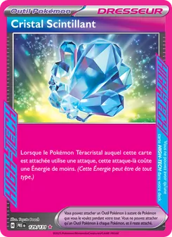 Carte Cristal Scintillant 129/131 – Évolutions Prismatiques