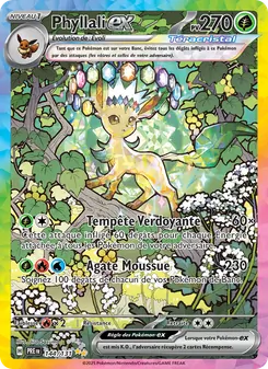 Carte Phyllali-ex 144/131 – Évolutions Prismatiques