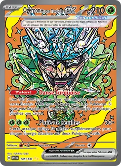 Carte Ogerpon Masque Turquoise-ex 145/131 – Évolutions Prismatiques