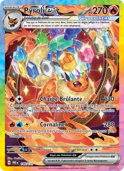 Carte Pyroli-ex 146/131 – Évolutions Prismatiques