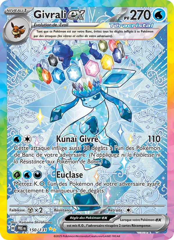 Carte Givrali-ex 150/131 – Évolutions Prismatiques