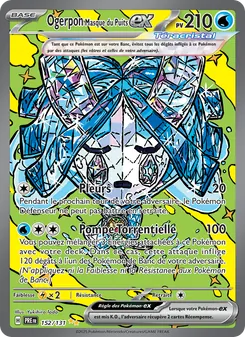 Carte Ogerpon Masque du Puits-ex 152/131 – Évolutions Prismatiques