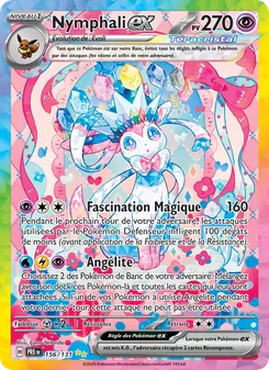 Carte Nymphali-ex 156/131 – Évolutions Prismatiques