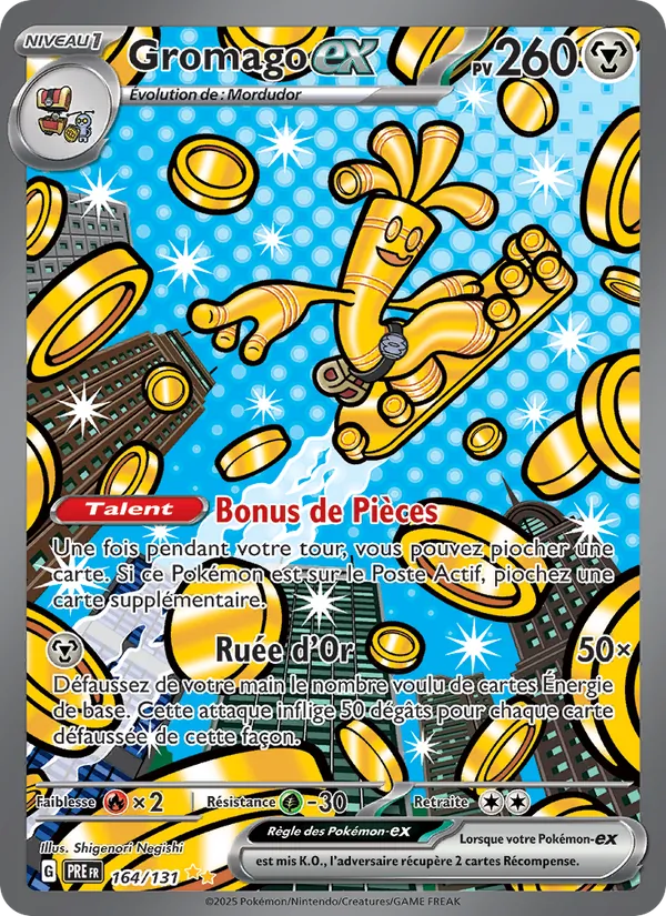Carte Gromago-ex 164/131 – Évolutions Prismatiques