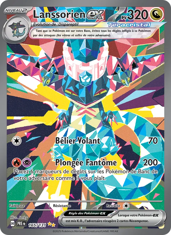 Carte Lanssorien-ex 165/131 – Évolutions Prismatiques