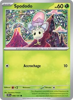 Carte Spododo 008/191 – Étincelles Déferlantes
