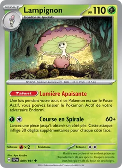 Carte Lampignon 009/191 – Étincelles Déferlantes