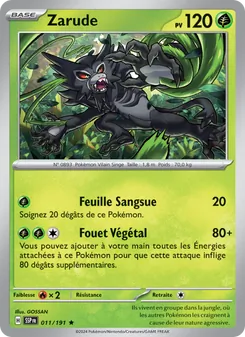 Carte Zarude 011/191 – Étincelles Déferlantes