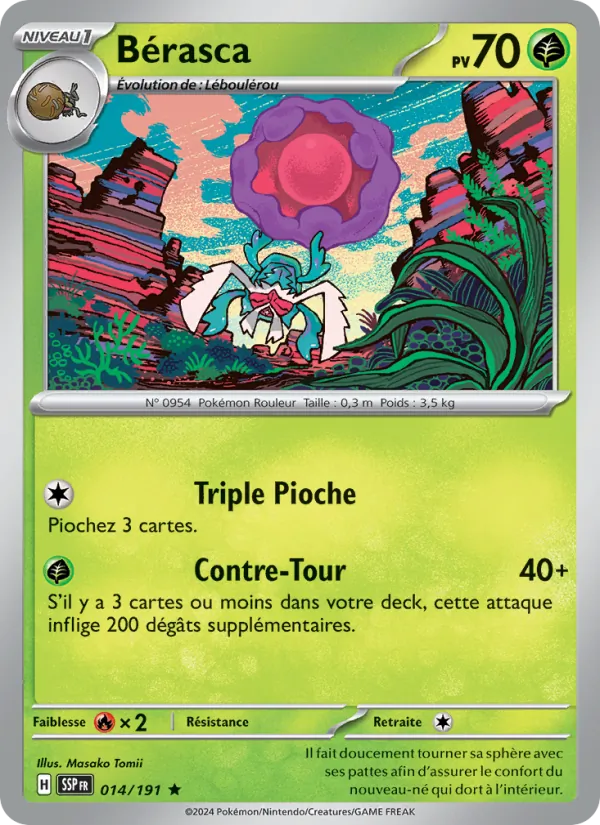 Carte Bérasca 014/191 – Étincelles Déferlantes