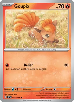 Carte Goupix 016/191 – Étincelles Déferlantes