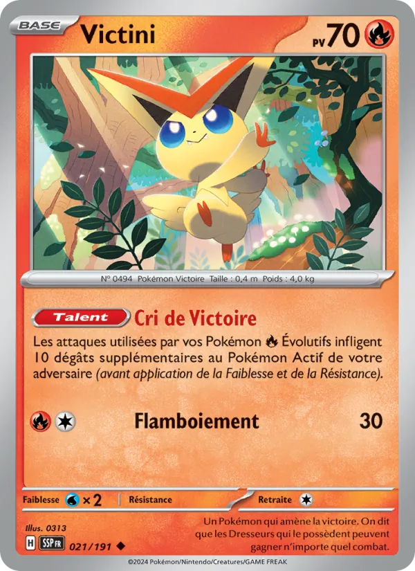 Carte Victini 021/191 – Étincelles Déferlantes