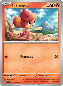 Carte Flamajou 022/191 – Étincelles Déferlantes