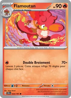 Carte Flamoutan 023/191 – Étincelles Déferlantes
