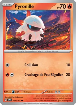 Carte Pyronille 024/191 – Étincelles Déferlantes