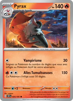 Carte Pyrax 025/191 – Étincelles Déferlantes