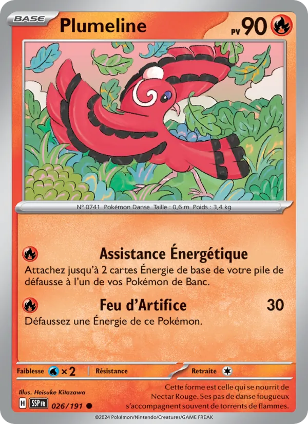 Carte Plumeline 026/191 – Étincelles Déferlantes