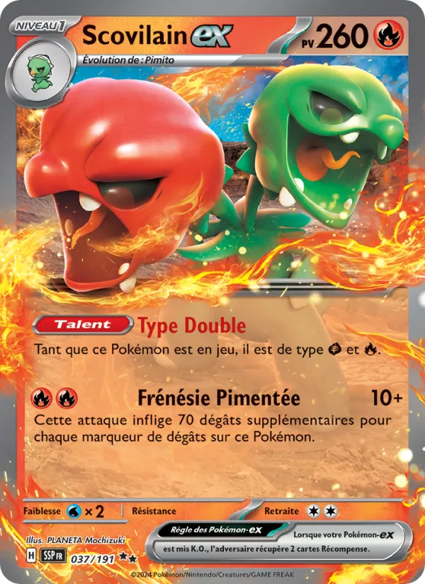 Carte Scovilain-ex 037/191 – Étincelles Déferlantes
