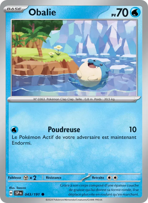 Carte Obalie 043/191 – Étincelles Déferlantes