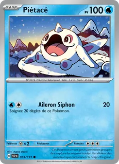 Carte Piétacé 053/191 – Étincelles Déferlantes