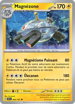 Carte Magnézone 060/191 – Étincelles Déferlantes